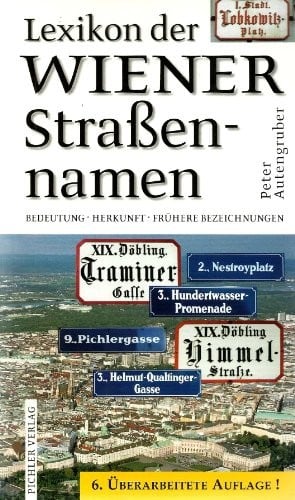 Lexikon der Wiener Straßennamen