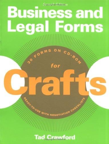 Business and legal forms for crafts