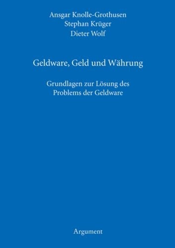 Geldware, Geld und Wï¿½hrung