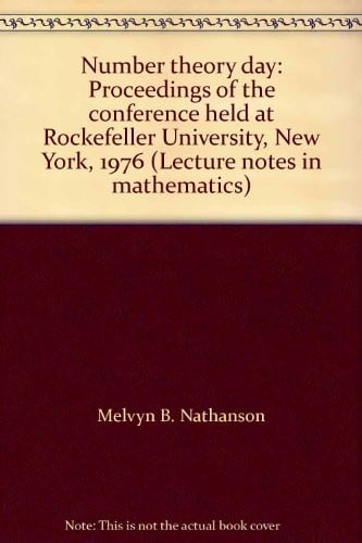 Number theory day