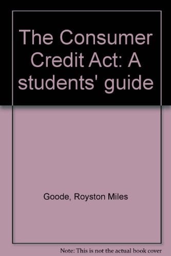 The Consumer Credit Act