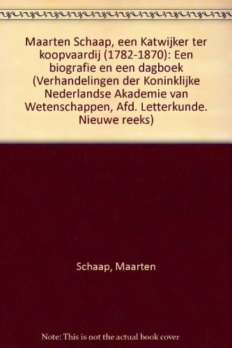 Maarten Schaap, een Katwijker ter koopvaardij (1782-1870)