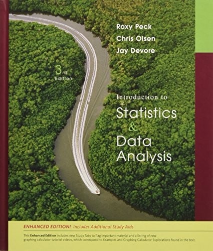Introduction to Statistics and Data Analysis