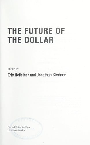 The future of the dollar
