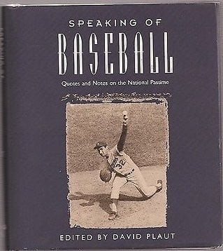 Speaking of baseball