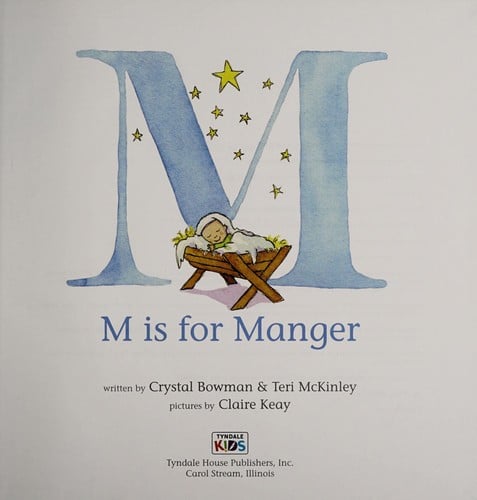 M is for manger