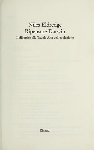 Ripensare Darwin
