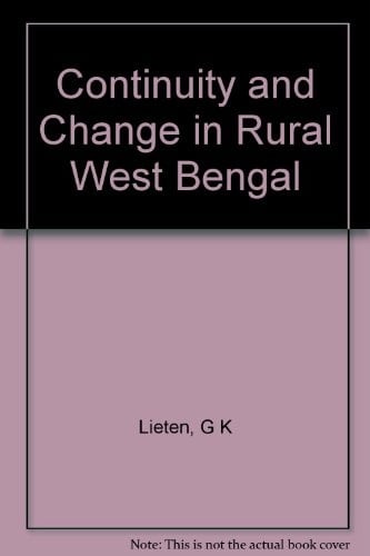 Continuity and change in rural West Bengal