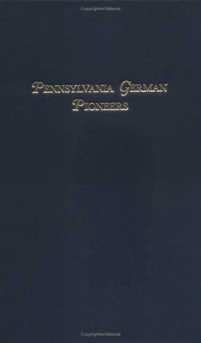 Pennsylvania German Pioneers