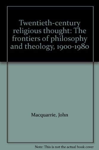 Twentieth-century religious thought