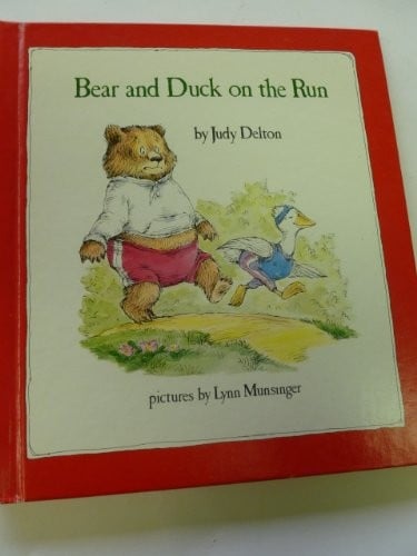 Bear and duck on the run