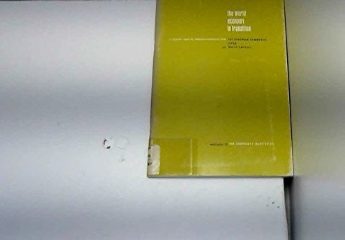 The World economy in transition