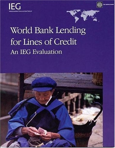 World Bank lending for lines of credit
