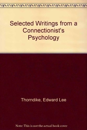 Selected writings from a connectionist's psychology
