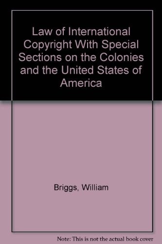 The law of international copyright