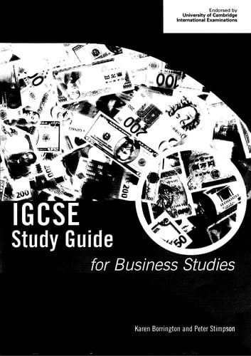 IGCSE study guide for business studies