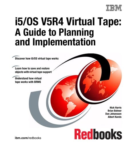 i5/OS V5R4 virtual tape