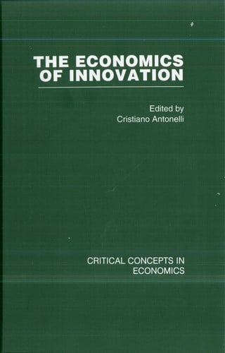 The economics of innovation