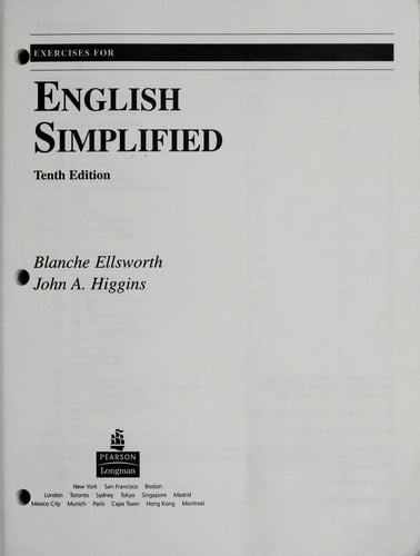 Exercises for English Simplified