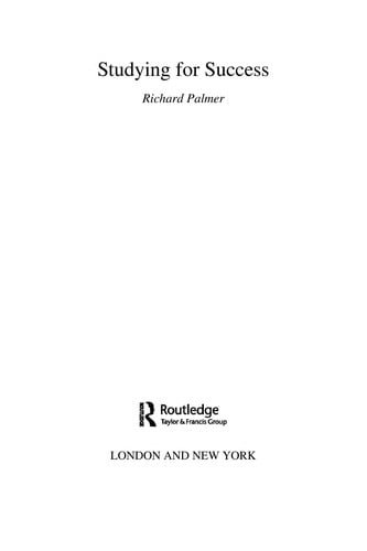 Studying for success