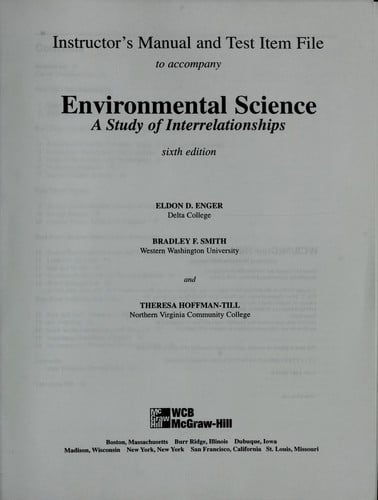 Environmental Science Im /Tif