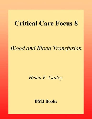 Blood and blood transfusion