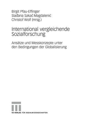 International vergleichende Sozialforschung