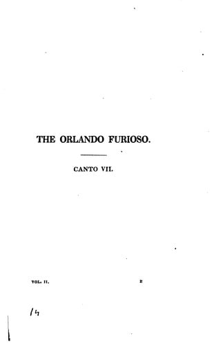 The Orlando Furioso