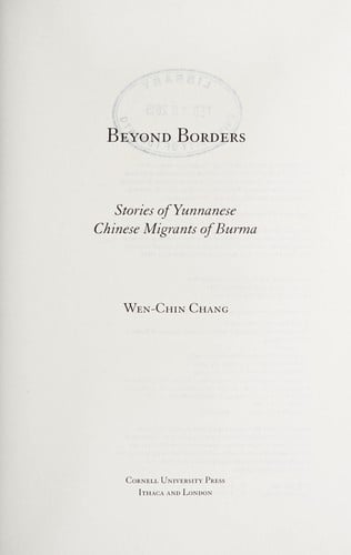 Beyond borders