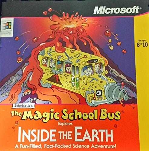 Scholastic's The Magic School Bus Explores Inside The Earth