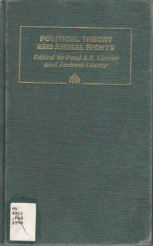 Political theory and animal rights