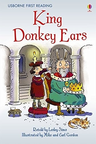 King Donkey Ears (Usborne First Reading)