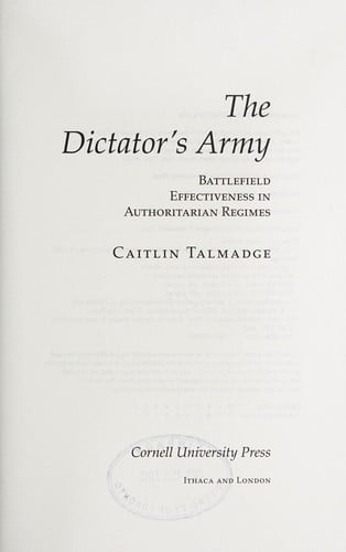 The dictator's army