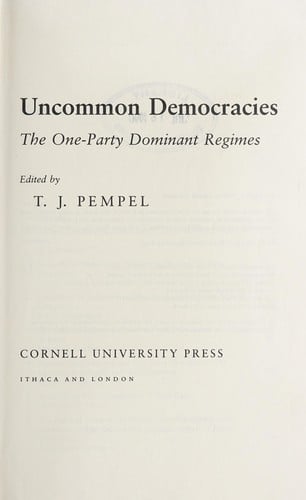 Uncommon democracies