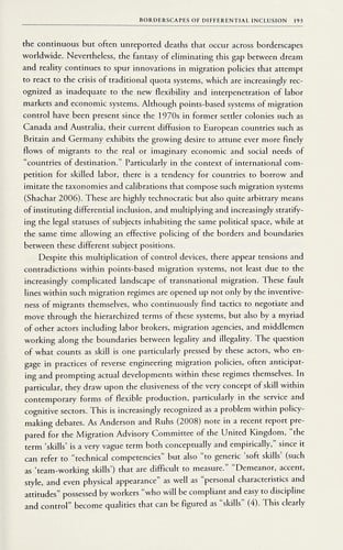 The borders of justice