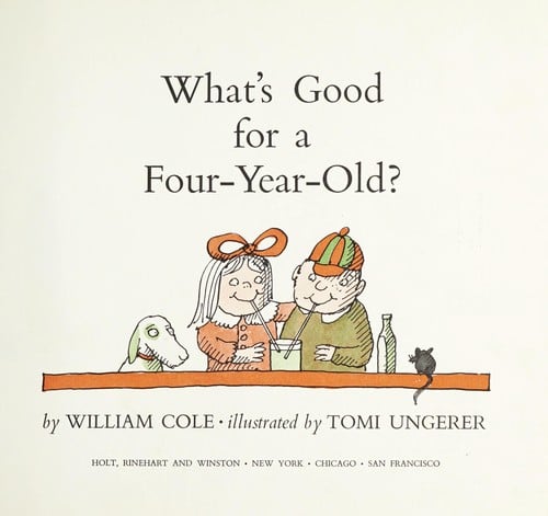 What's Good for a 4-Year Old