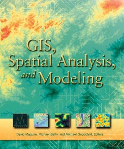GIS, spatial analysis, and modeling