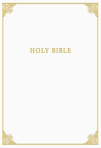 CSB Family Bible, White Bonded Leather Over Board