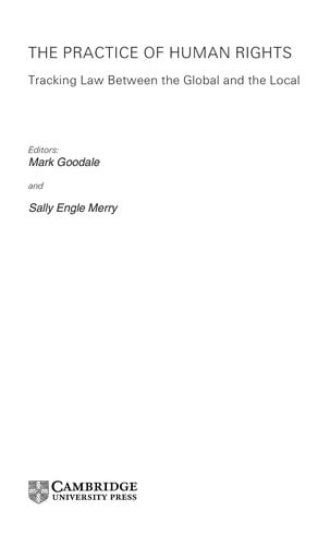 The practice of human rights