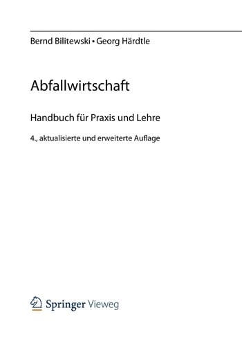 Abfallwirtschaft