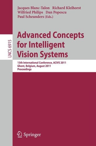 Advances Concepts for Intelligent Vision Systems