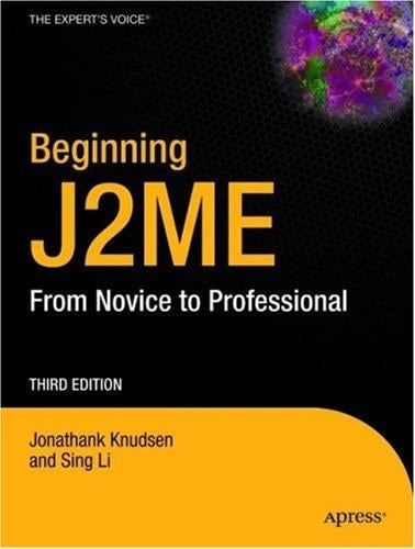 Beginning J2ME