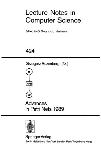 Advances in Petri nets, 1986