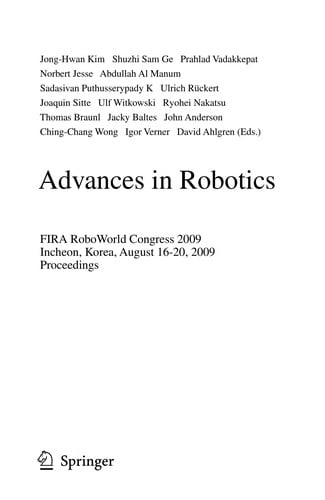Advances in Robotics
