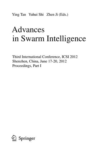 Advances in Swarm Intelligence
