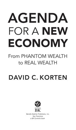 Agenda for a new economy