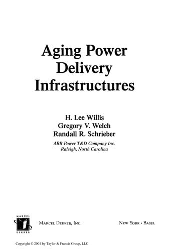 Aging power delivery infrastructures