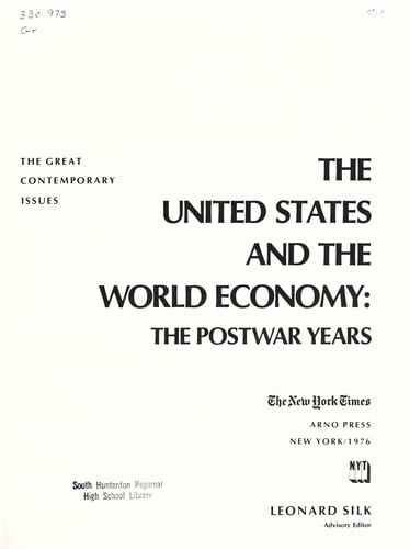 The United States and the world economy