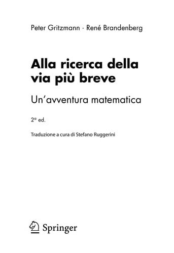 Alla ricerca della via più breve
