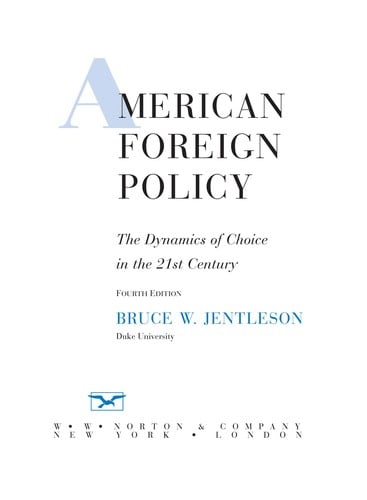 American foreign policy